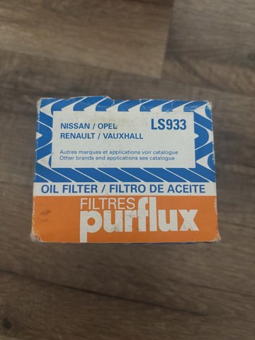 Фільтр масла LS933 PURFLUX