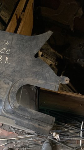 Захист днища, лівий 3C0825101B VAG