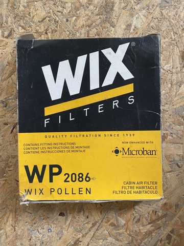 Фільтр, повітря у внутрішній простір WP2086 WIX