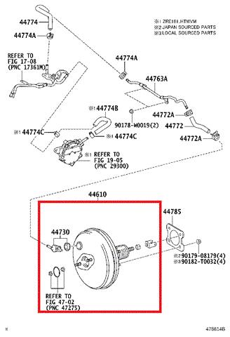 ВПГ 4461009D30 TOYOTA