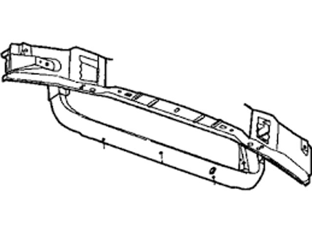Підсилювач бампера 55136113 CHRYSLER