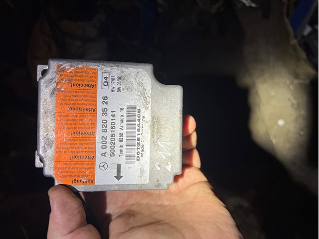 Модуль-процесор керування подушки безпеки A0028203526 MERCEDES