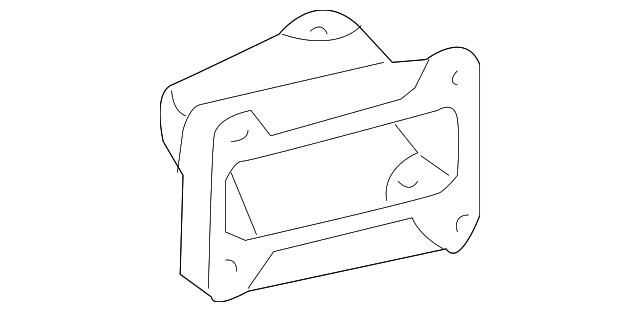 Кронштейн подушки (опори) двигуна, правої A1132232104 MERCEDES