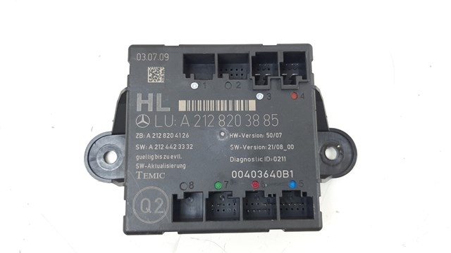 Блок комфорту задніх дверей A2128203885 MERCEDES