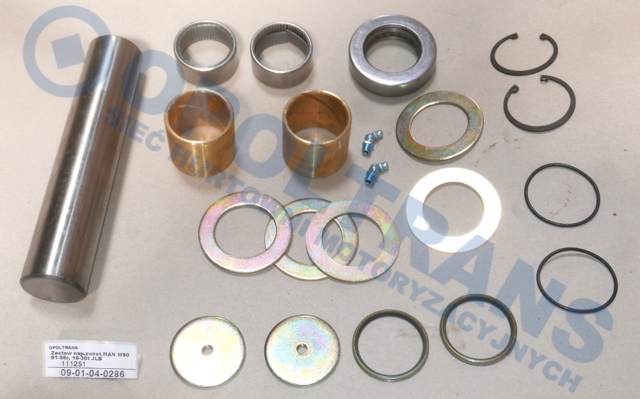 Ремкомплект шкворня поворотного кулака 0901040286 JLB