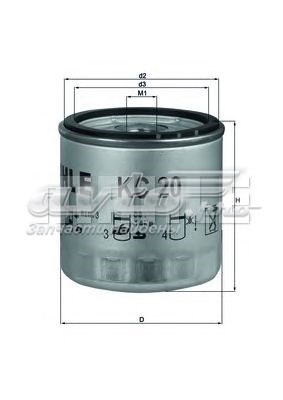 Фільтр паливний Форд Транзіт 3