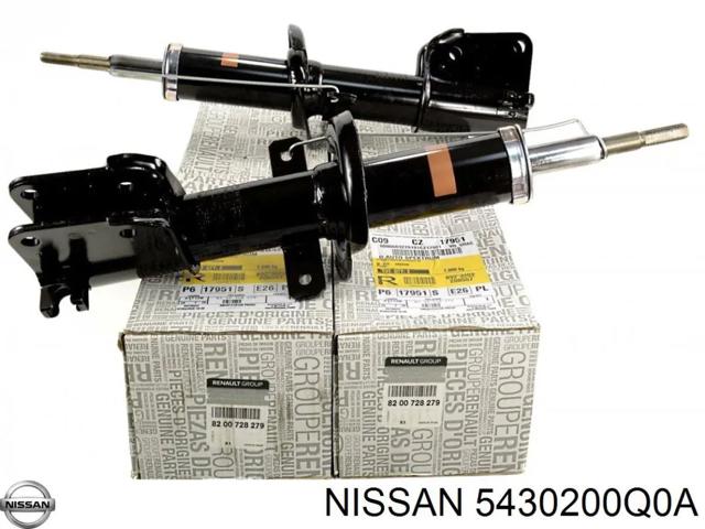 Амортизатор передній 5430200Q0A NISSAN