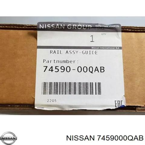 Рейка направляюча зсувних дверей, нижня права 7459000QAB NISSAN