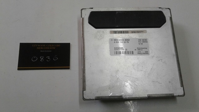Блок двигуна 0001533379 MERCEDES