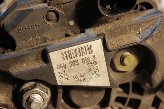 Авто генератор 06B903016P VAG