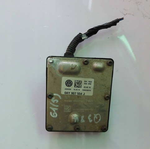 Блок керування муфти Haldex 0AY907554J VAG