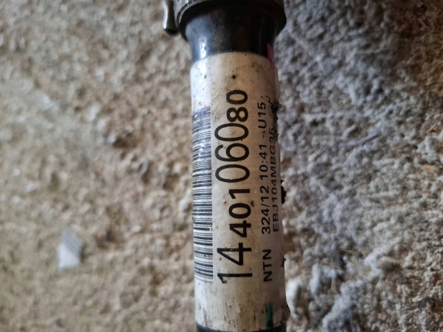 Піввісь передня ліва 1440106080 PEUGEOT