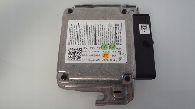 Модуль-процесор управління подушки безпеки 1EA959655CC VAG