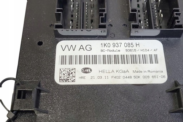 Комп'ютер бортовий 1K0937085H VAG