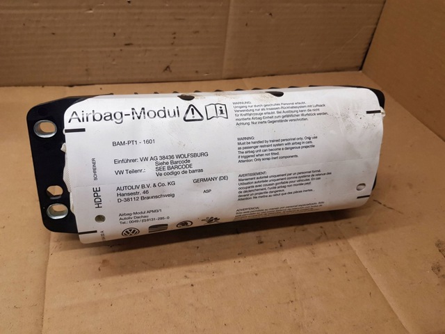 Подушка безпеки, пасажирська, AIRBAG 1Q0880204 VAG