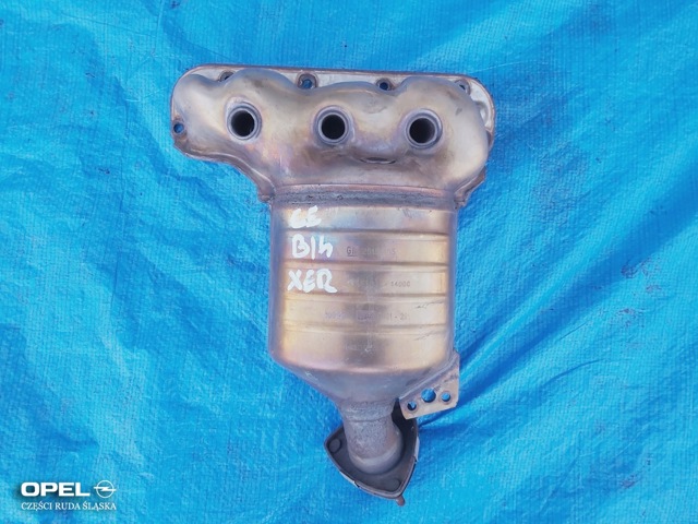 Газопроводи (колектор випускний) 25195105 OPEL