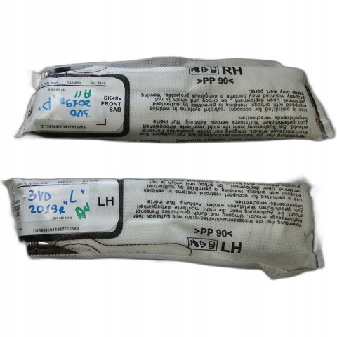Подушка безпеки AIRBAG спинки сидіння, лівого 3V0880241G VAG