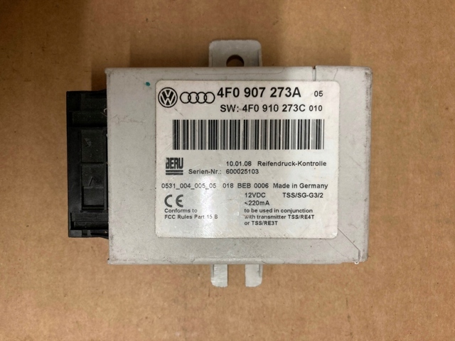 Блок системи контролю тиску в шинах 4F0910273C VAG