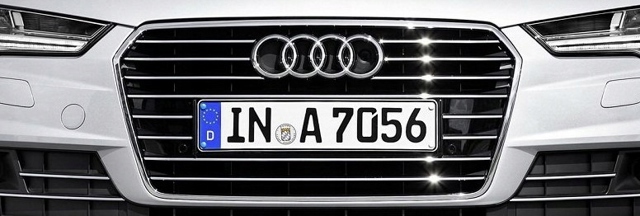 Облицювання радіатора Audi A7 Sportback