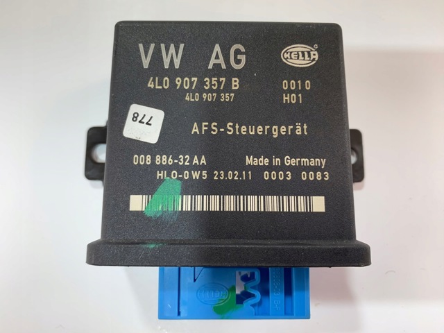 Блок упавленія автосвітла 4L0907357B VAG