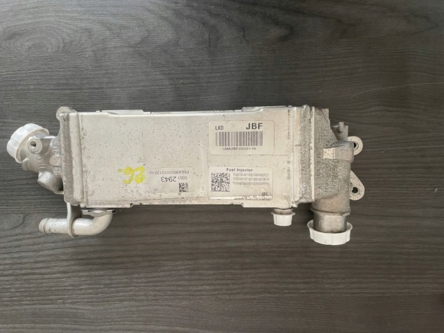Охолоджувач наддувочного повітря 55512943 OPEL