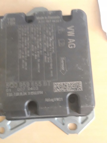 Модуль-процесор керування подушки безпеки 5Q0959655BT VAG
