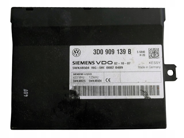 Блок управління комфорту 5WK48504 CONTINENTAL