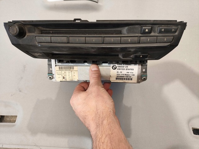 Магнітола 65839185542 BMW