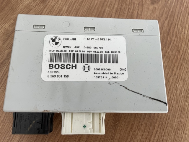 Модуль (блок ЕБУ) управління парктроніком 6973114 BMW
