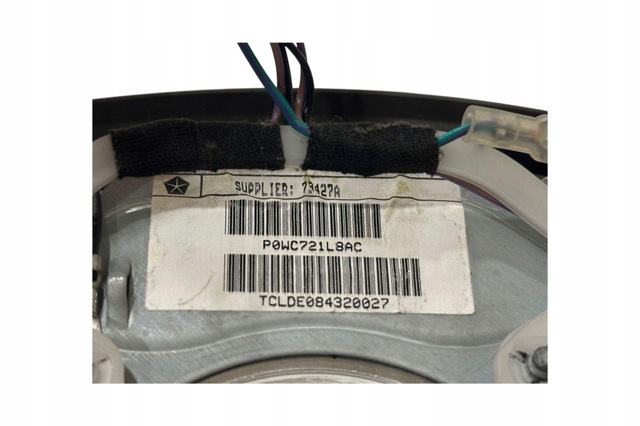 Подушка безпеки водія 73427A CHRYSLER