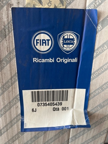 Облицювання радіатора 735405439 FIAT