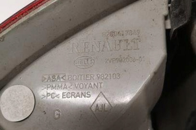 Задня ліва фара 8200417349 RENAULT