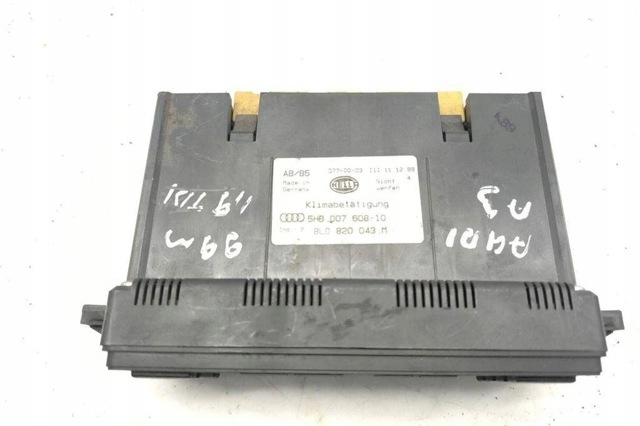 Регулятор вентилятора обігрівача 8L0820043M VAG