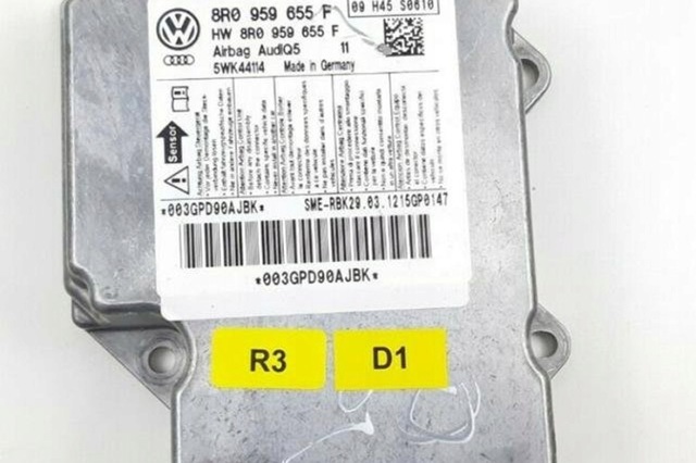 Модуль-процесор управління подушки безпеки 8R0959655F VAG