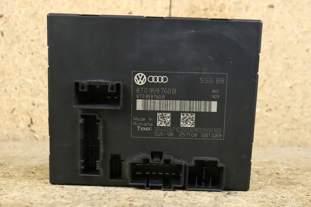 Модуль управління (ЕБУ) переднього сидіння 8T0959760B VAG
