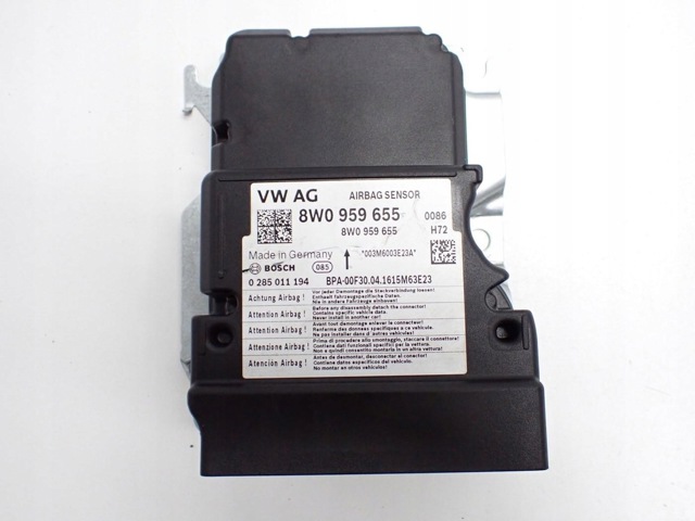 Блок управління airbag 8W0959655 VAG
