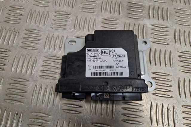 Модуль-процесор керування подушки безпеки 985109965R RENAULT