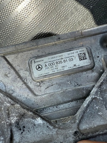 Електропідігрівач охолоджуючої рідини A0008358103 MERCEDES