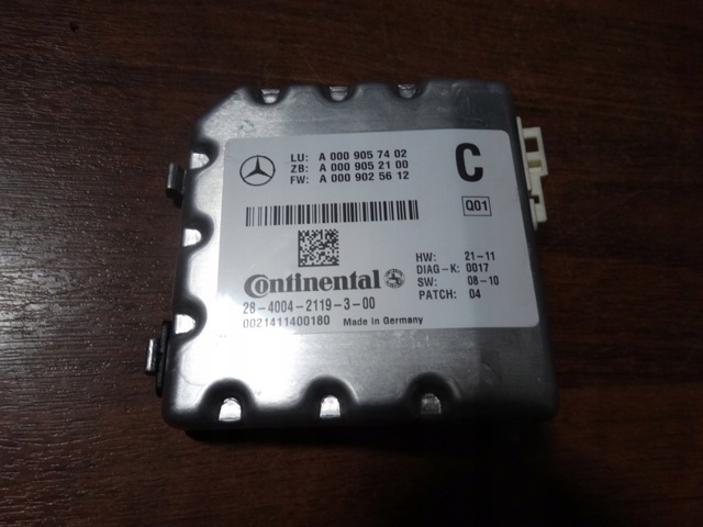 Модуль керування камерою A0009057402 MERCEDES