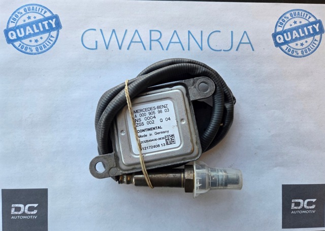 Датчик оксидів азоту NOX, задній A0009059803 MERCEDES