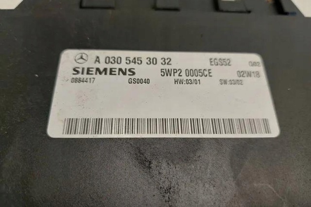 Модуль (ЕБУ) АКПП електронний A0305453032 MERCEDES