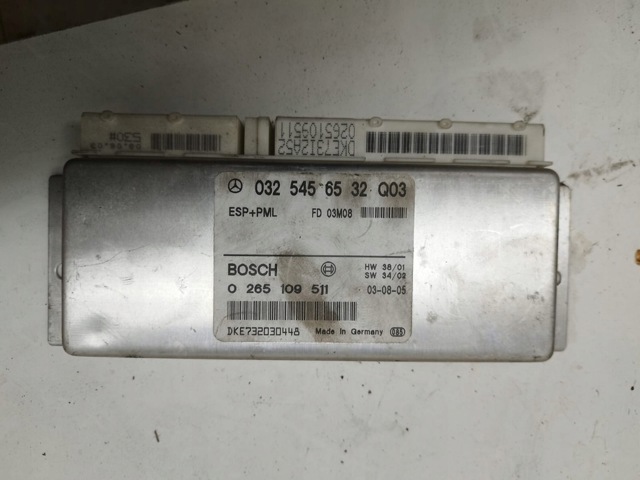 Модуль управління ESP A0325456532 MERCEDES
