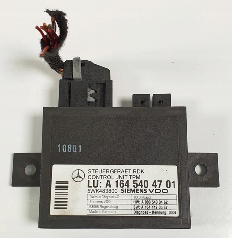 Блок системи контролю тиску в шинах A1645404701 MERCEDES