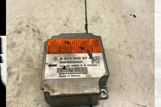 Модуль-процесор управління подушки безпеки A2118205785 MERCEDES
