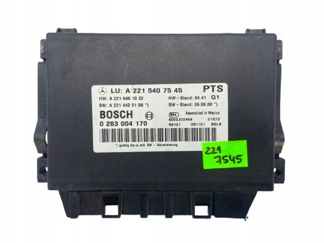 Модуль керування (ЕБУ) парктроніком A2215407545 MERCEDES