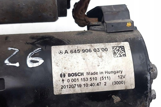 Стартер двигуна A6459060300 MERCEDES