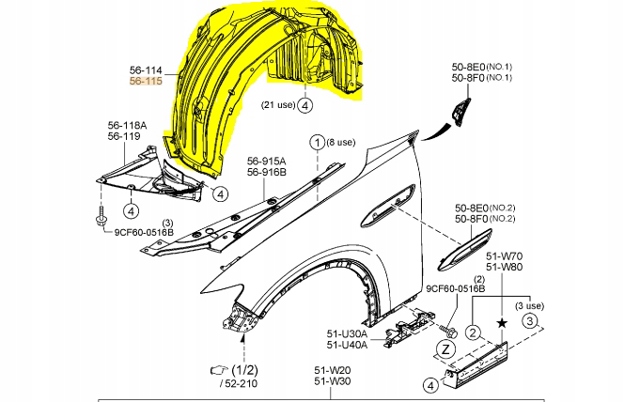 KBB356140A Mazda
