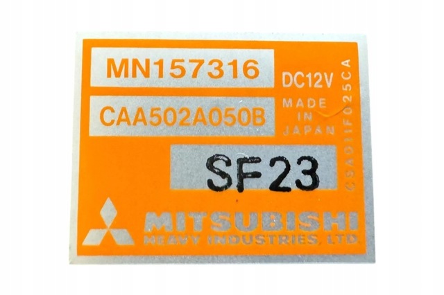 Блок управління пічкою MN157316 MITSUBISHI