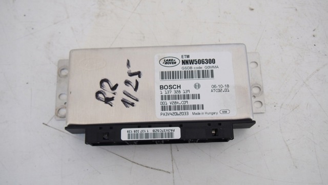 Блок керування муфти Haldex NNW506300 LAND ROVER