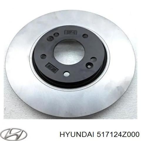 Гальмо дискове переднє 517124Z000 HYUNDAI
